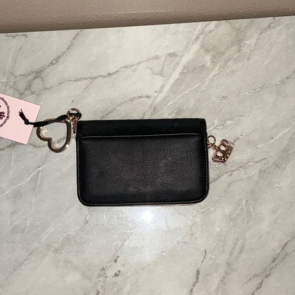 Juicy Couture Black Wallet with Silver Accents - Picture 3 of 3